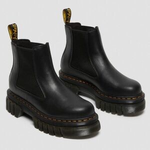 Dr. Martens Black Platform Chelsea Boots
